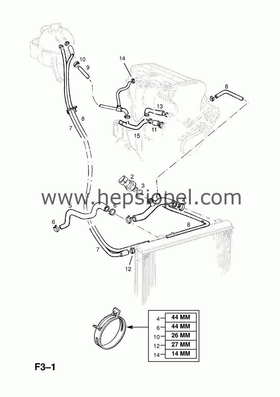 Opel Frontera A Fan Müşürü (Hortum Üzeri  2.2 Motor) FEBİ