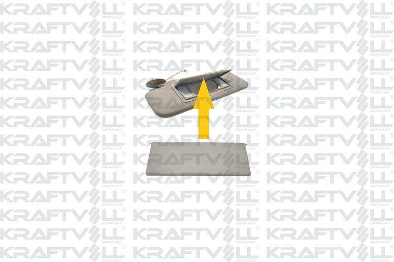 Opel Astra H Sağ Güneşlik Kapağı Gri Renk
