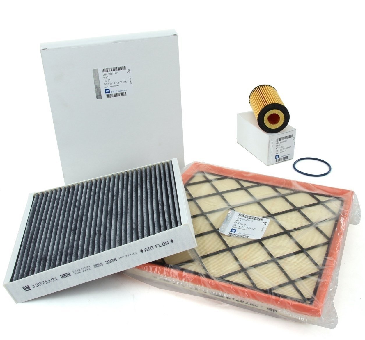 Opel Astra J Bakım Seti 1.4-1.6 Turbo Motorlar (Karbonlu)