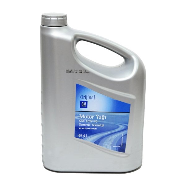 Chevrolet Kalos Motor Yağı 10W40 5 Lt. Yarı Sentetik