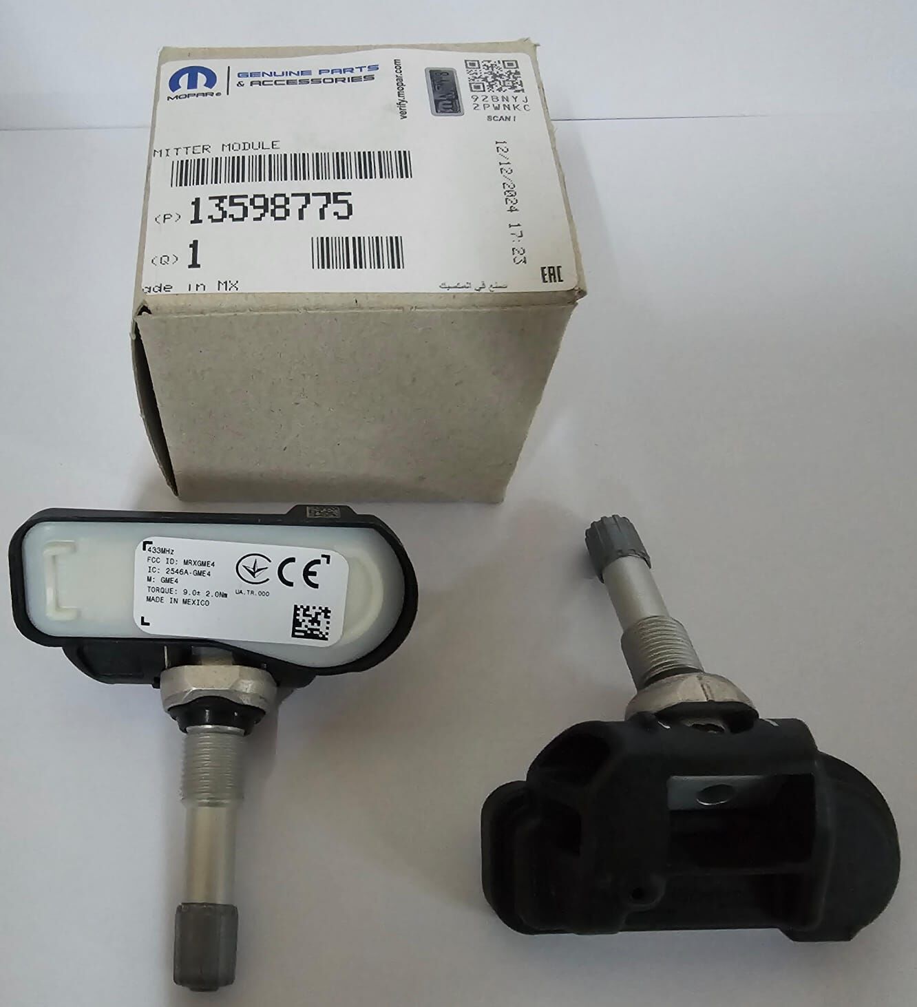 Opel Insignia A Ön-Arka Lastik Basınç Sensörü