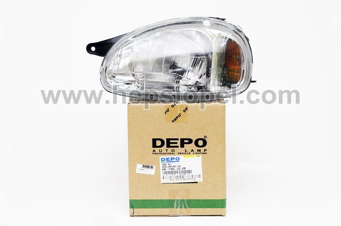 Opel Combo B Sol Far Komple Ayar Motorlu Tip