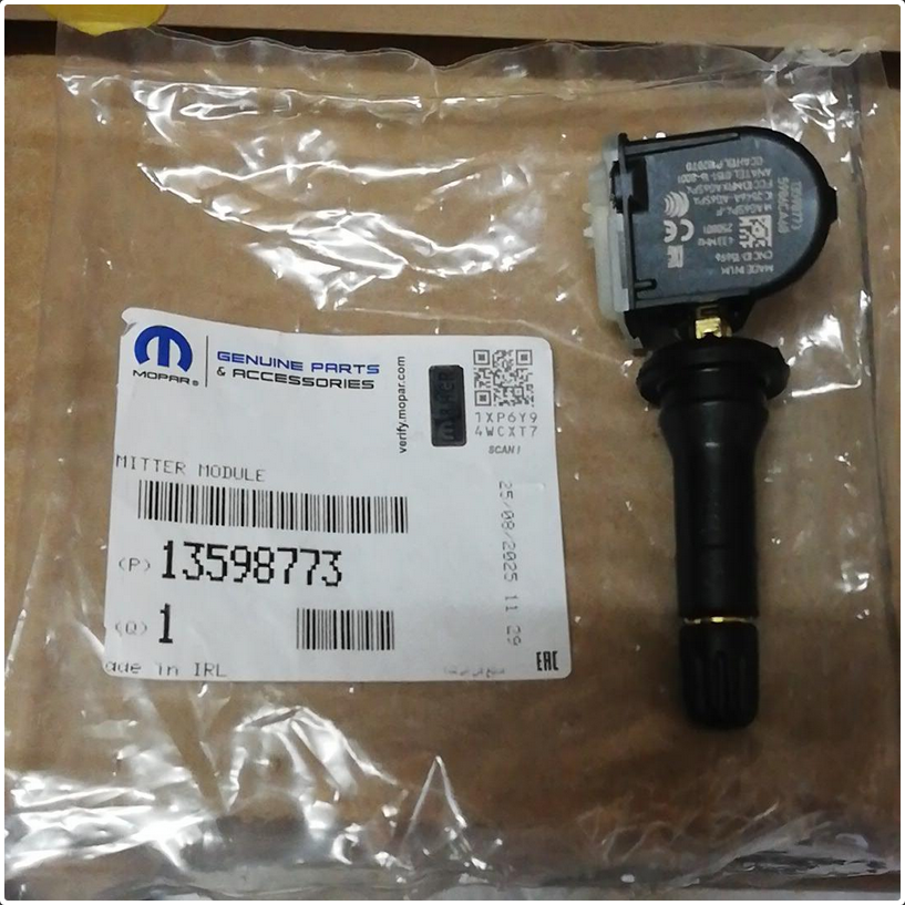 OPEL ASTRA K / INSIGNIA B / MOKKA X / AVEO T300 LASTİJ BASINÇ SENSÖRÜ