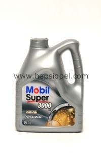 Mobil Motor Yağı Super 3000 5W40 4 Lt.