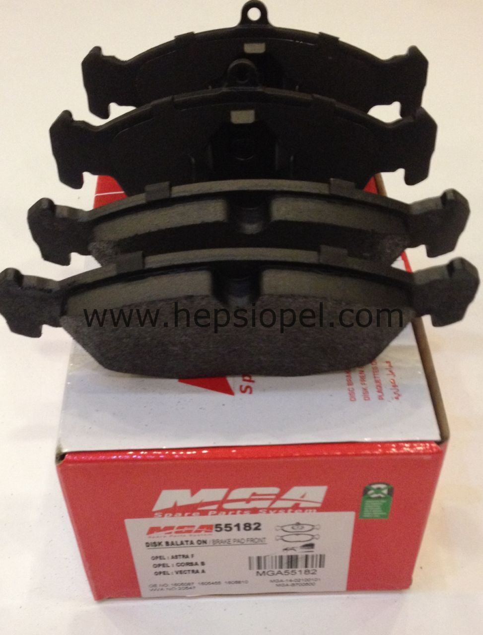 Opel Vectra A Ön Fren Balata Takımı Tüm Modeller Delphı Marka