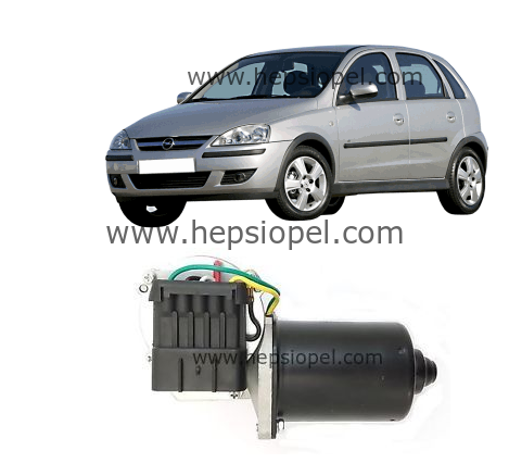 Opel Corsa C Silecek Motoru Ön