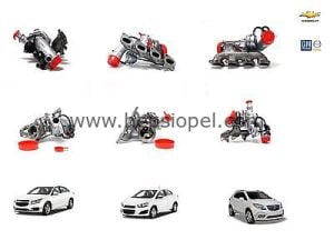 Opel Mokka 1.4 Turbo Komple Turbo (Egzoz Manifoldu ile)