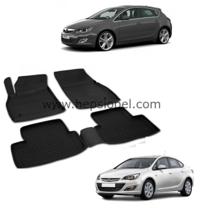 Opel Astra j Kauçuk Paspas Seti Havuzlu